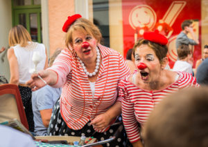 Clowns Isetta und Rosina 2018